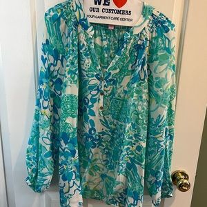 Lilly Pulitzer Elsa Silk Top